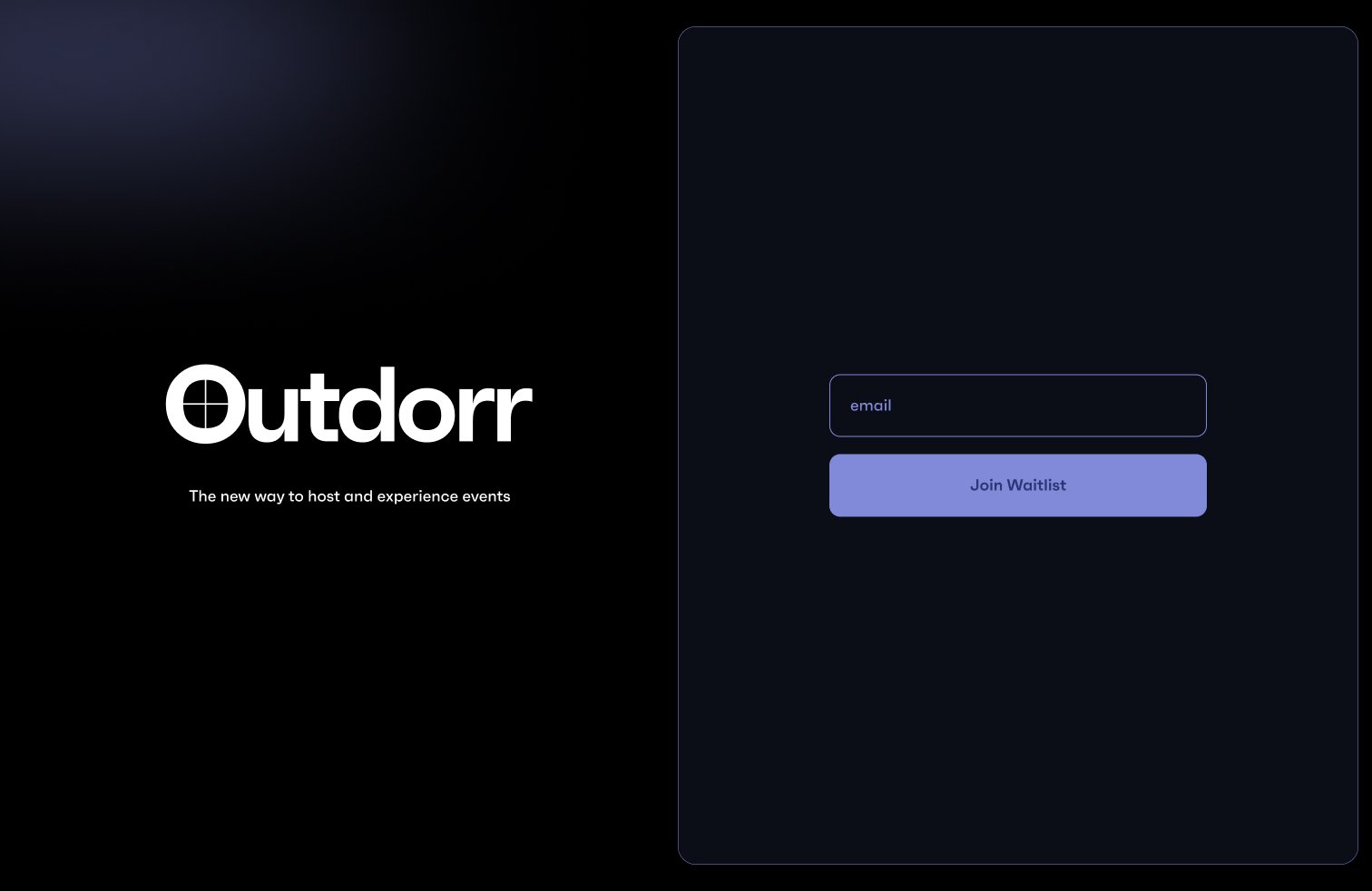 Outdorr Waitlist